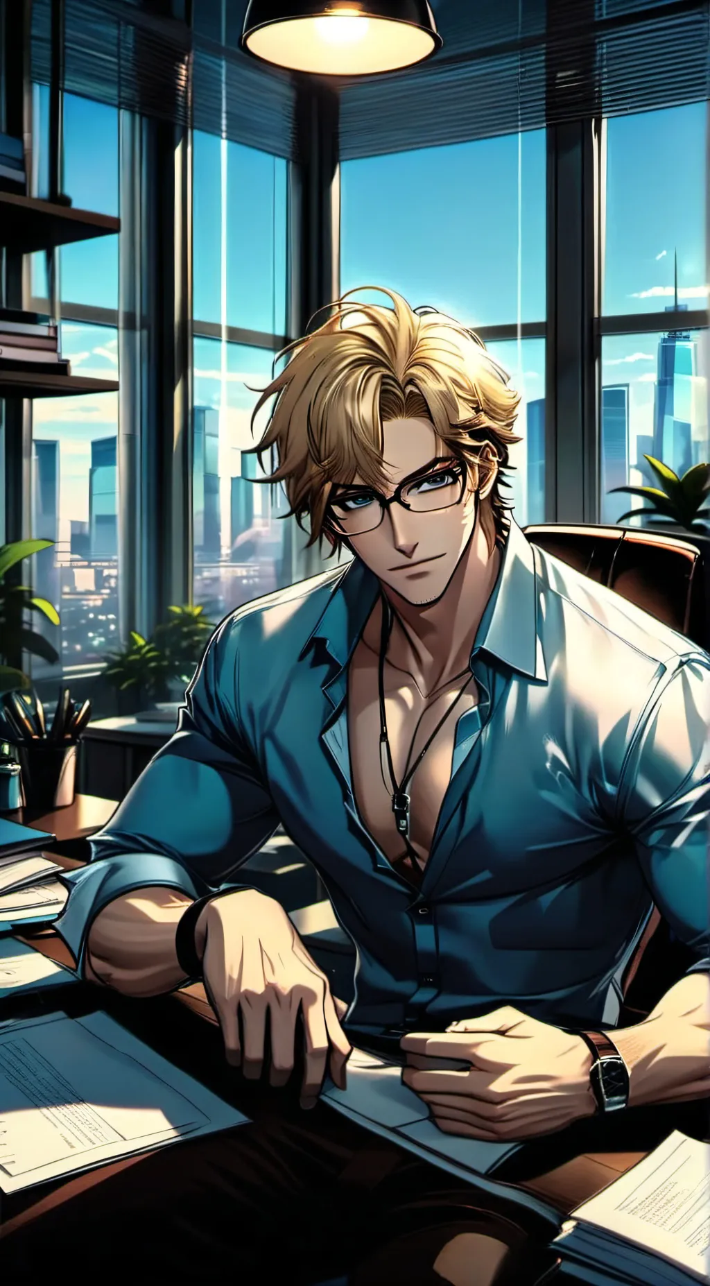 ai character: Jacob Smith  background