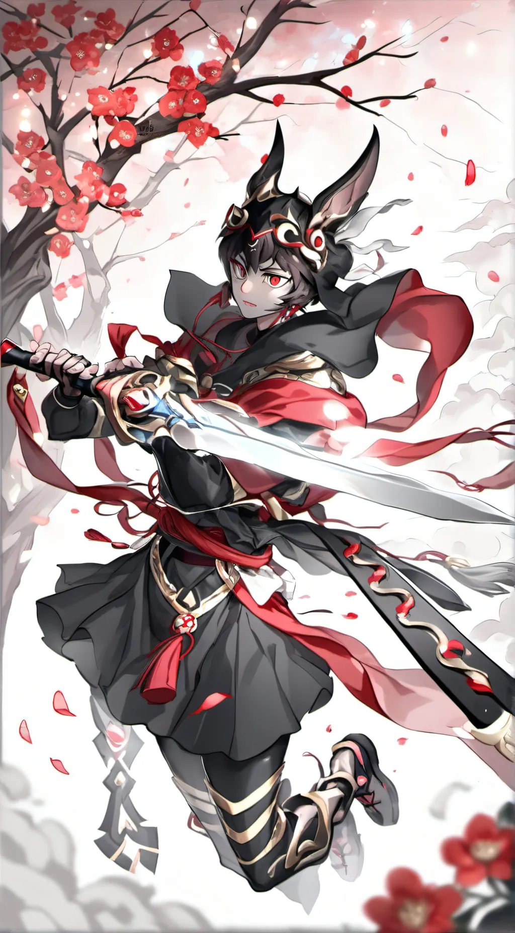 ai character: riley kamado+ds background