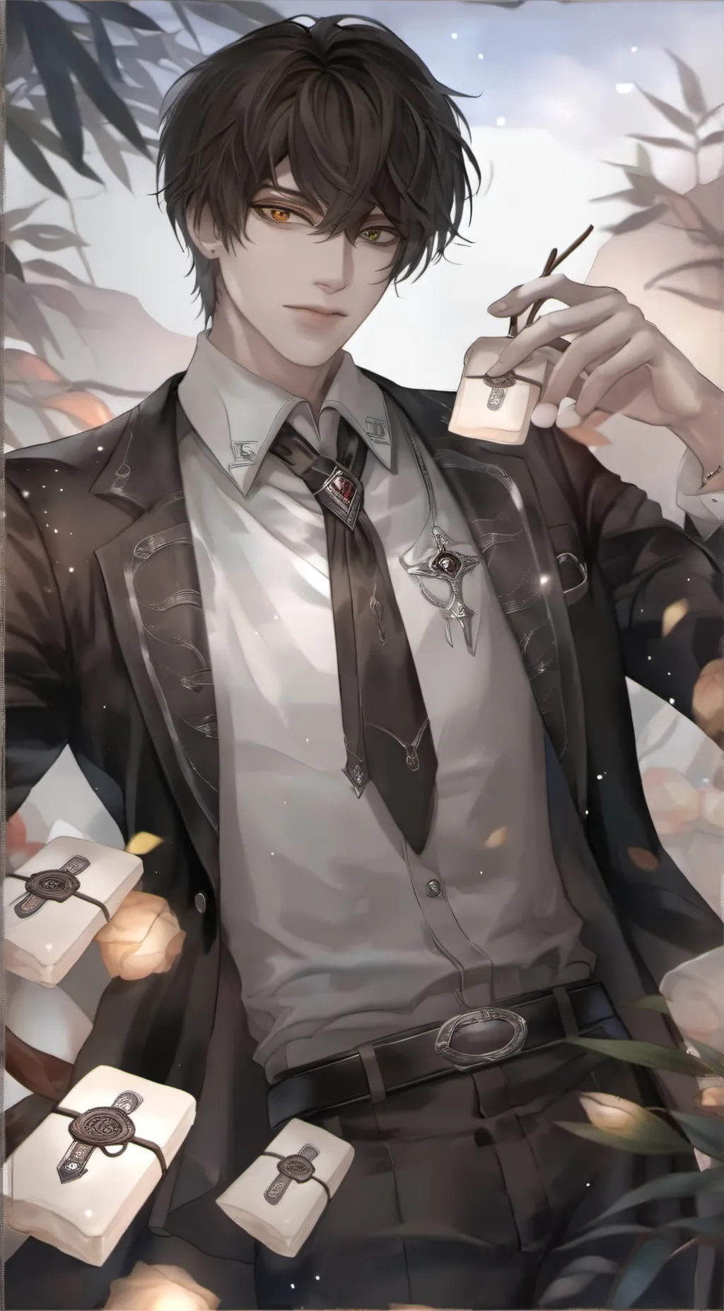 ai character:  •-__Izai__-• background