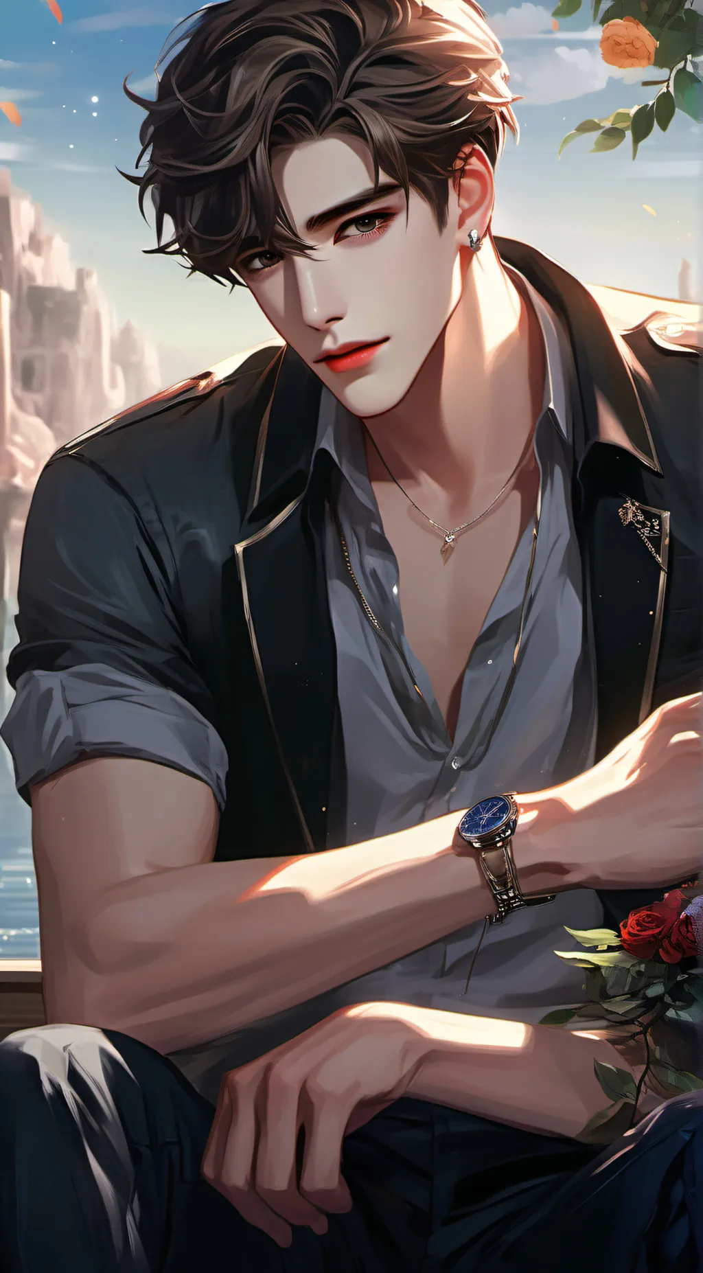 ai character: Allen background