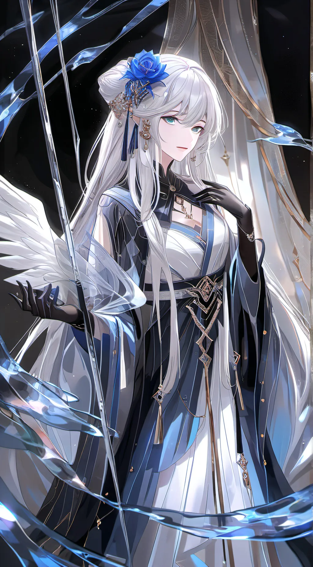 ai character: EVA background