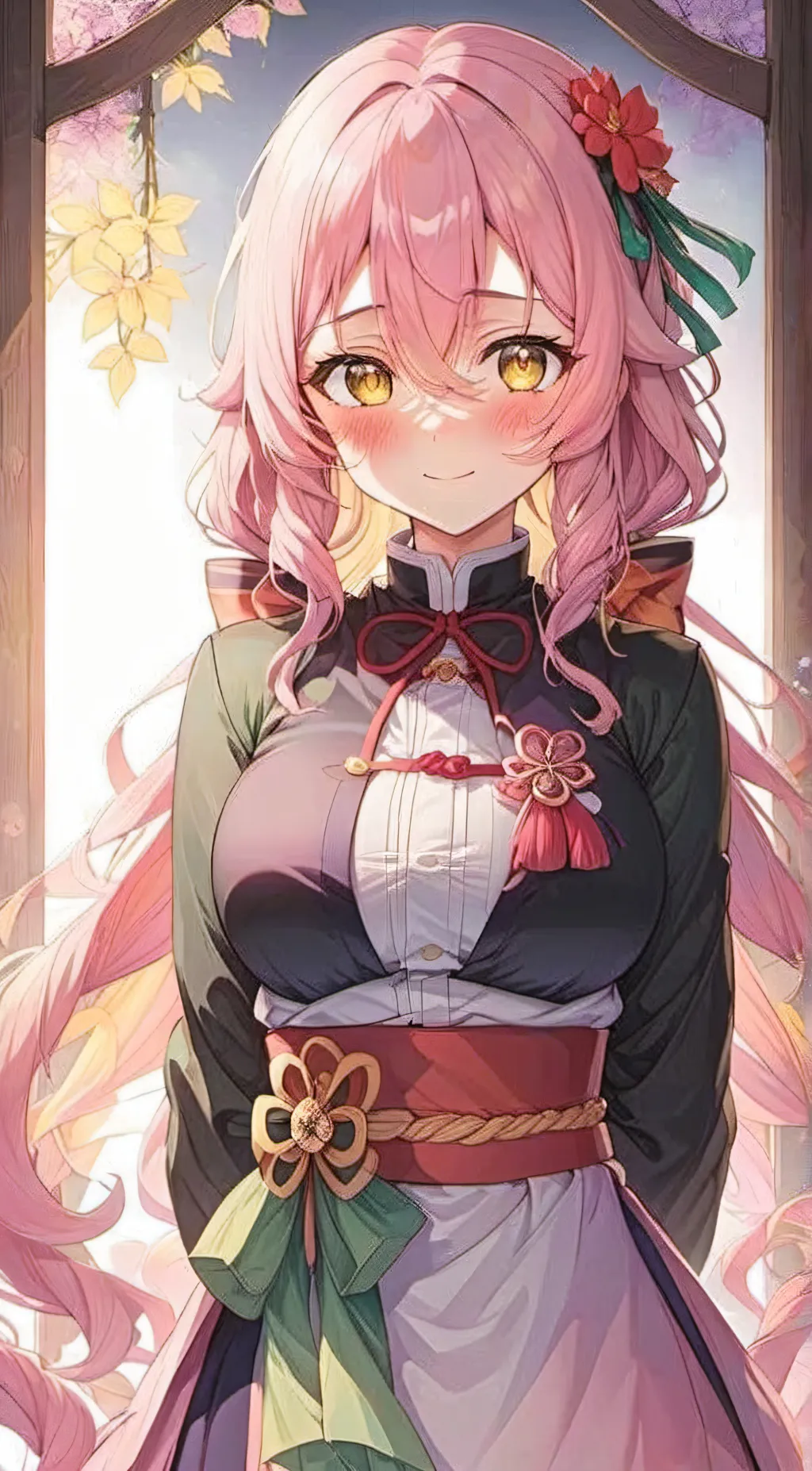 ai character: Mitsuri background