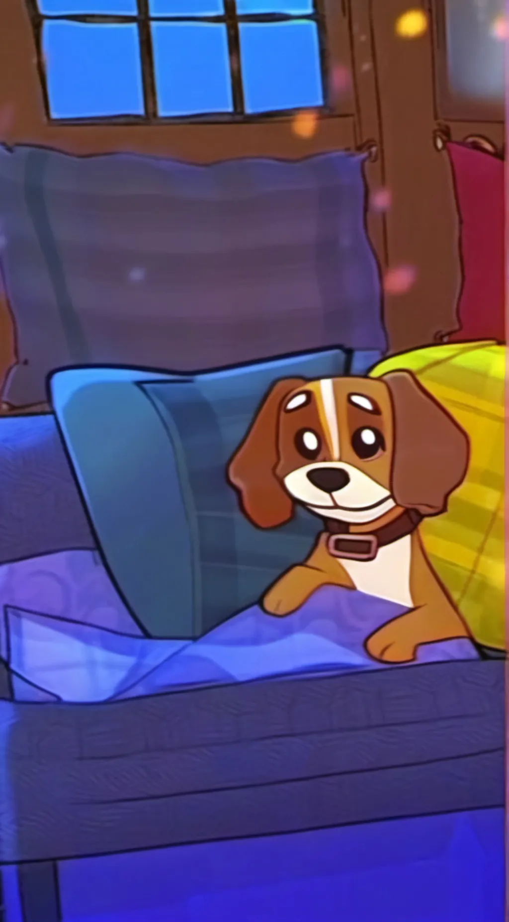 ai character: dogday background