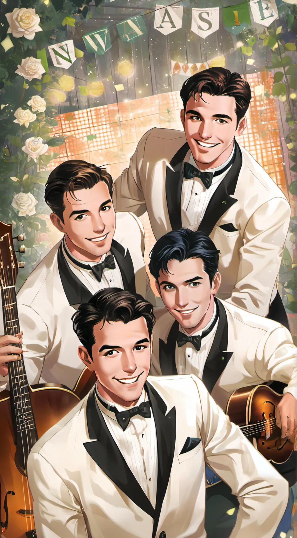 Talkie AI - Chat with the four aces 