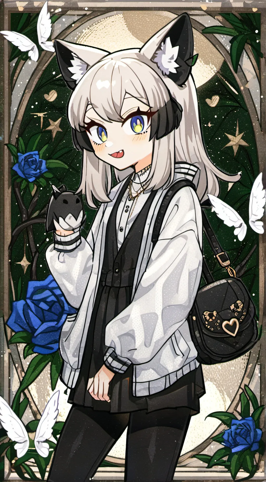 ai character: sonic school  background