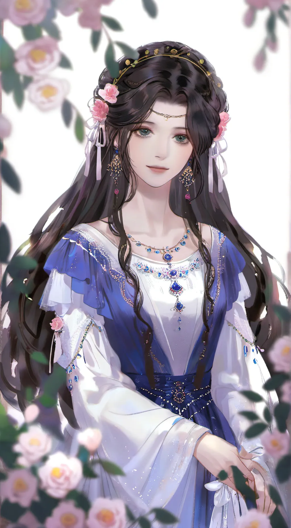 ai character: sarah  background