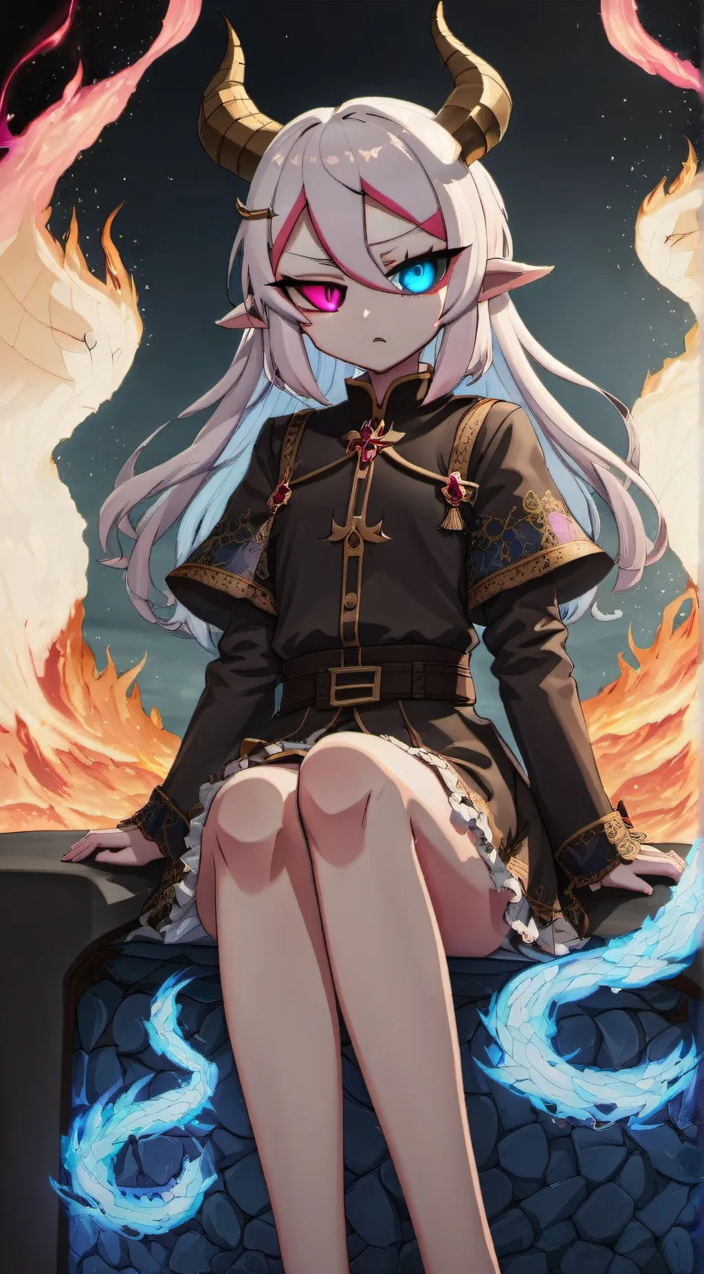ai character: Rasazy Lucifer background
