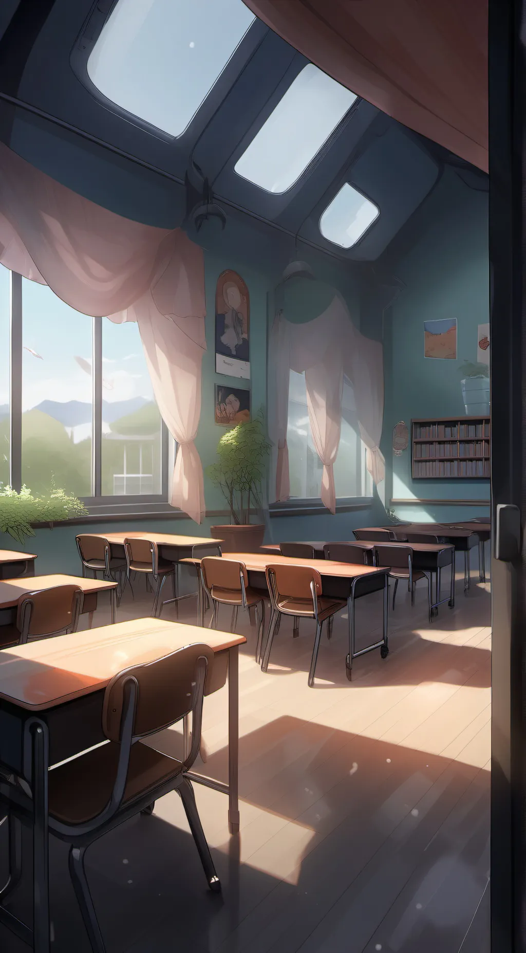 ai character: 1 A background