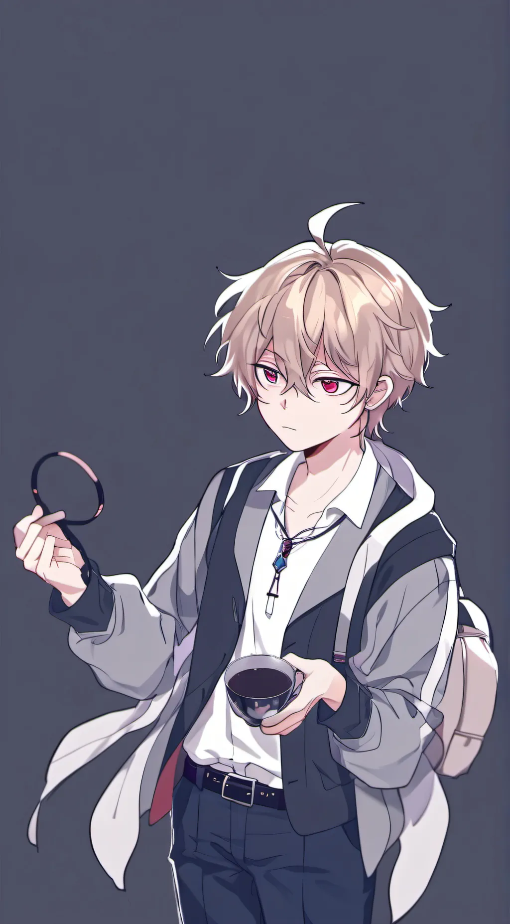 ai character: Leon background