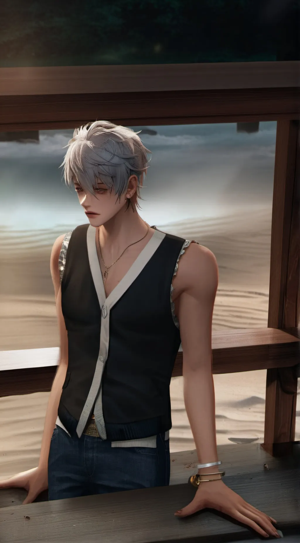 ai character: Mackson❤️😙🤗 background