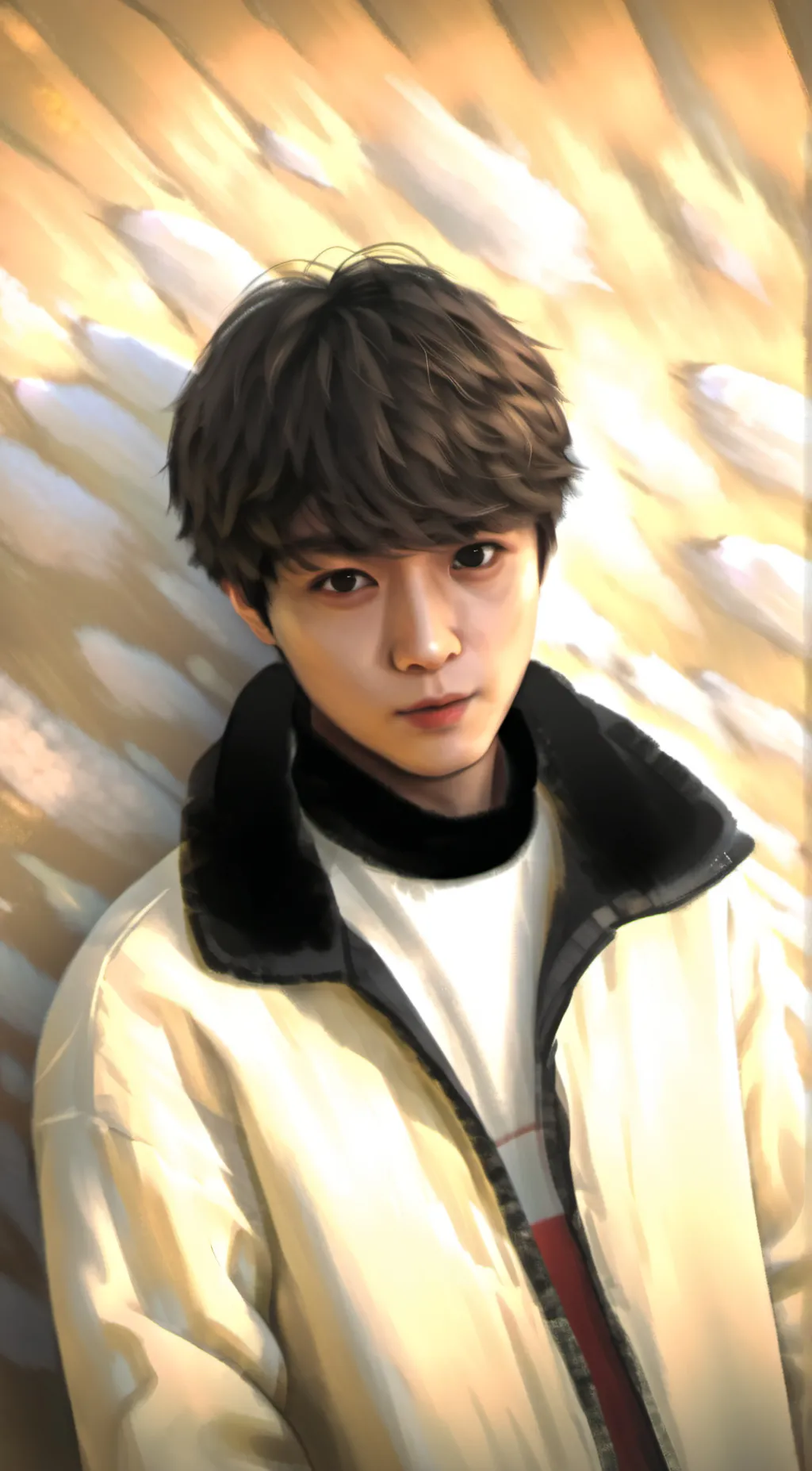 ai character: JoJo background