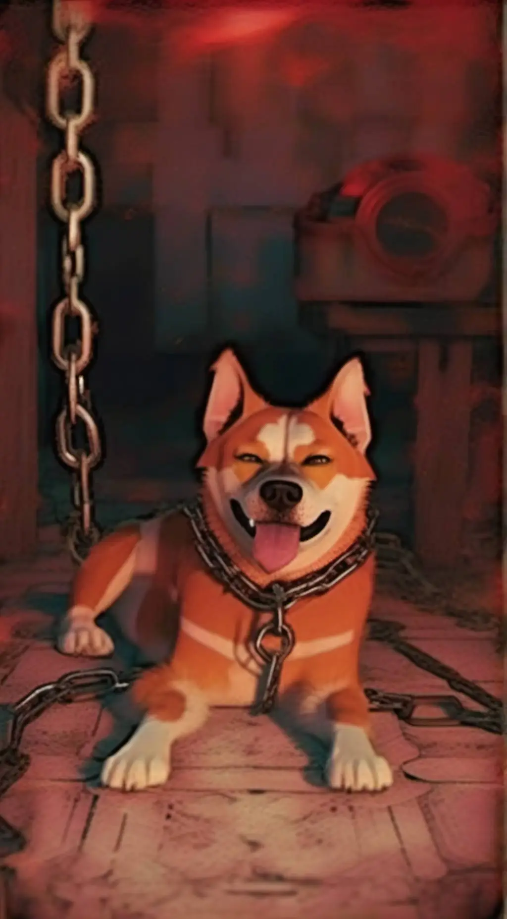 ai character: Heretic dogday background