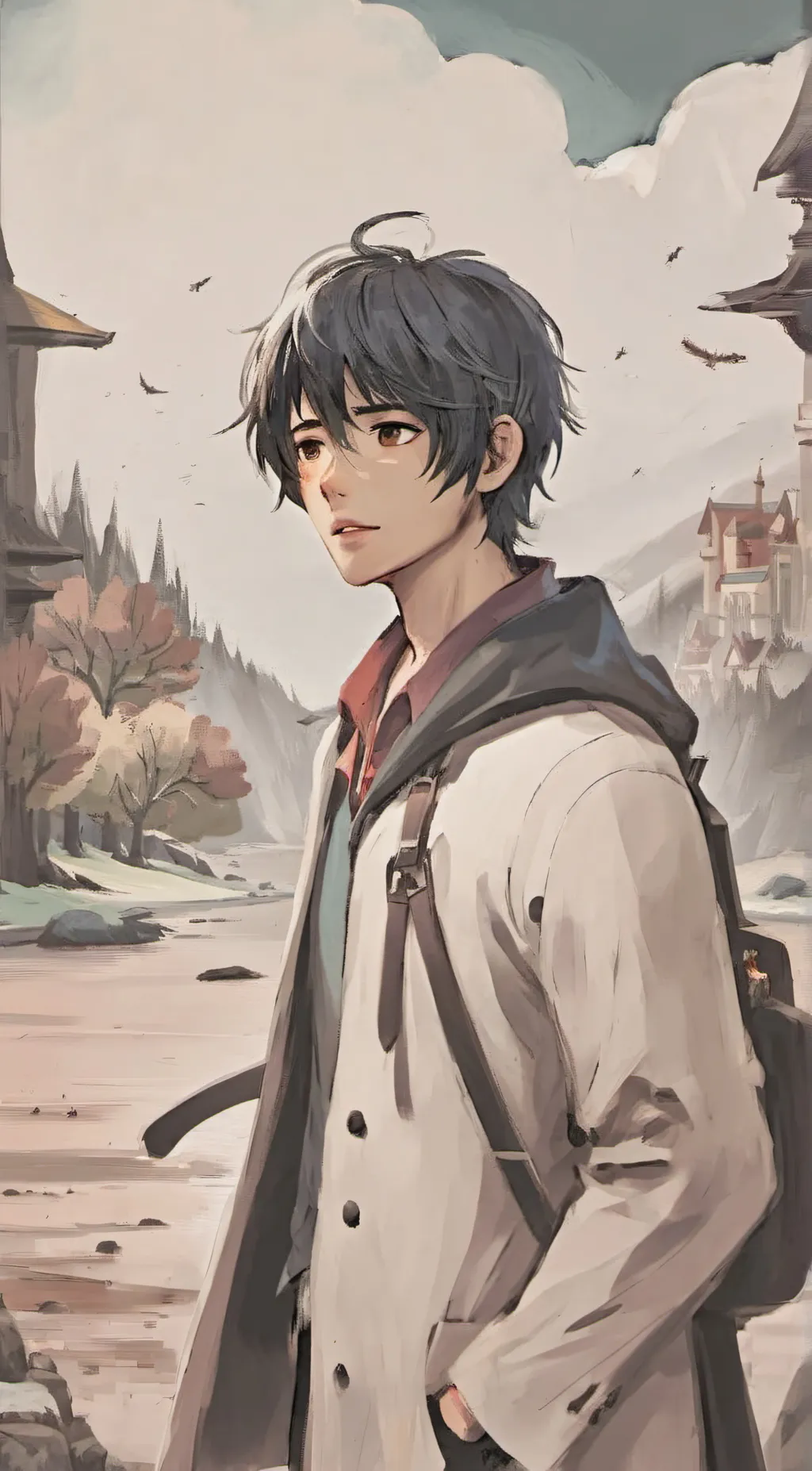 ai character: Kai background