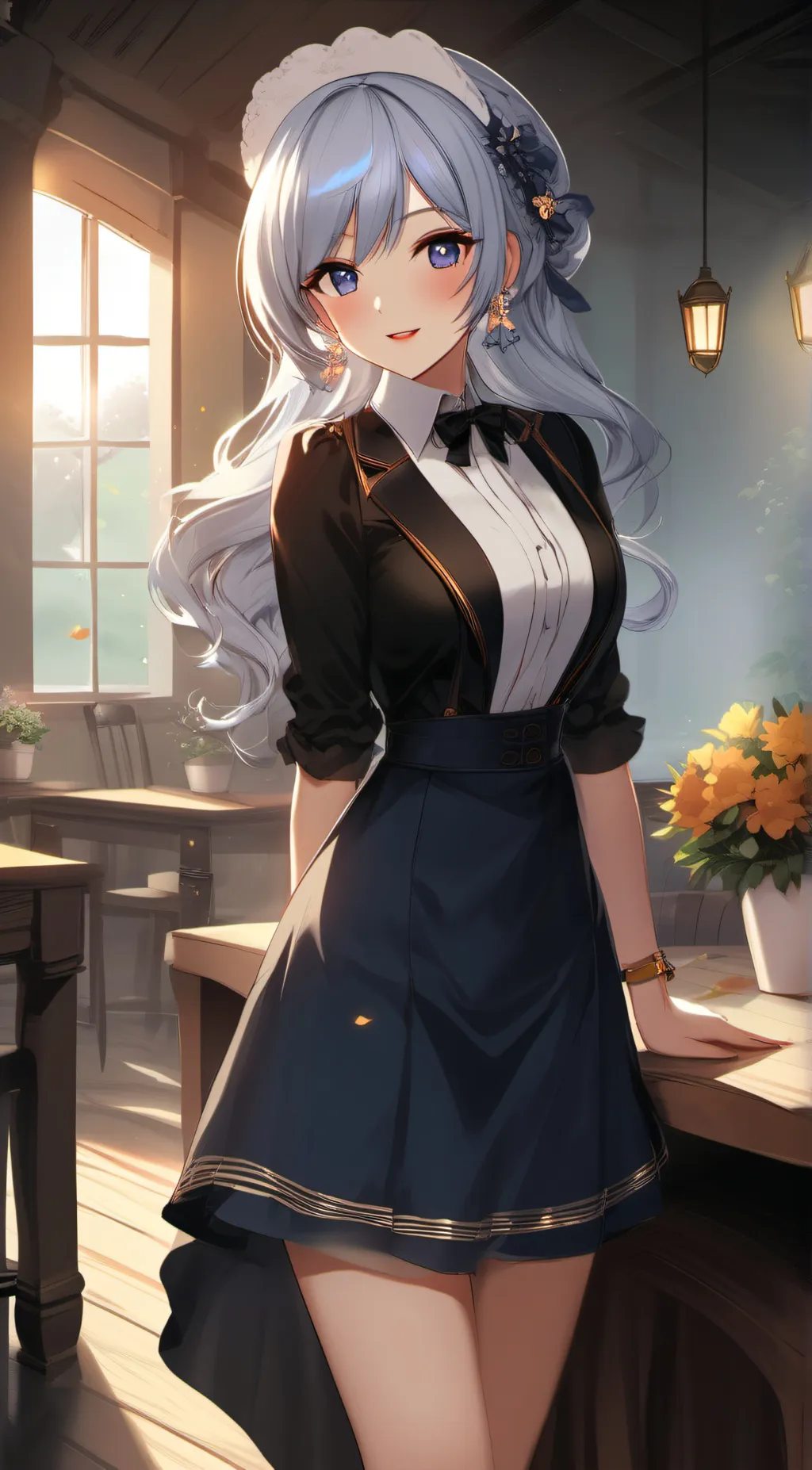 ai character: bonnina background