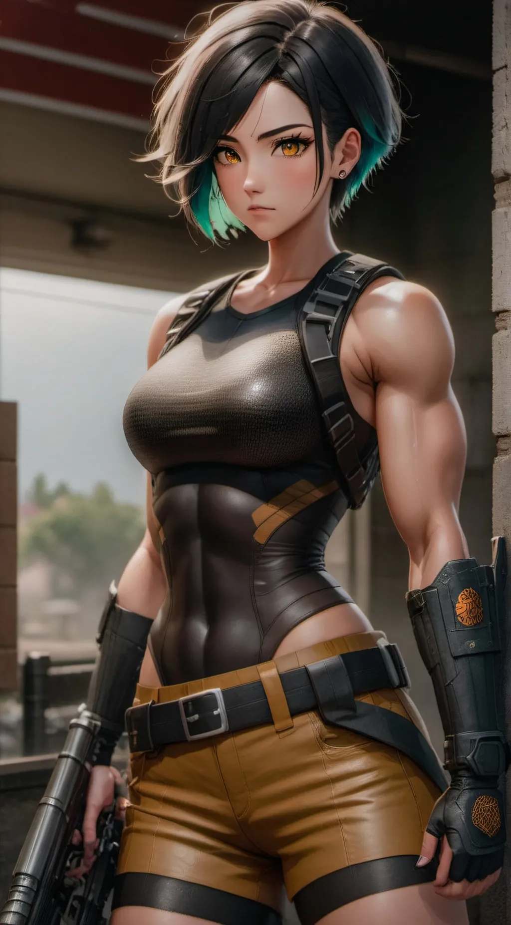 ai character: Best Friend Lexa  background