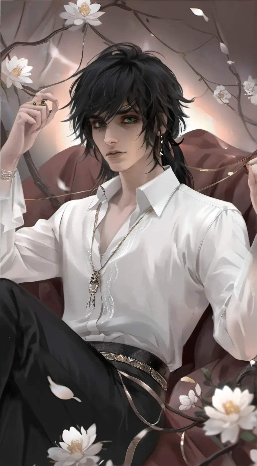 ai character: Shawn Eve background