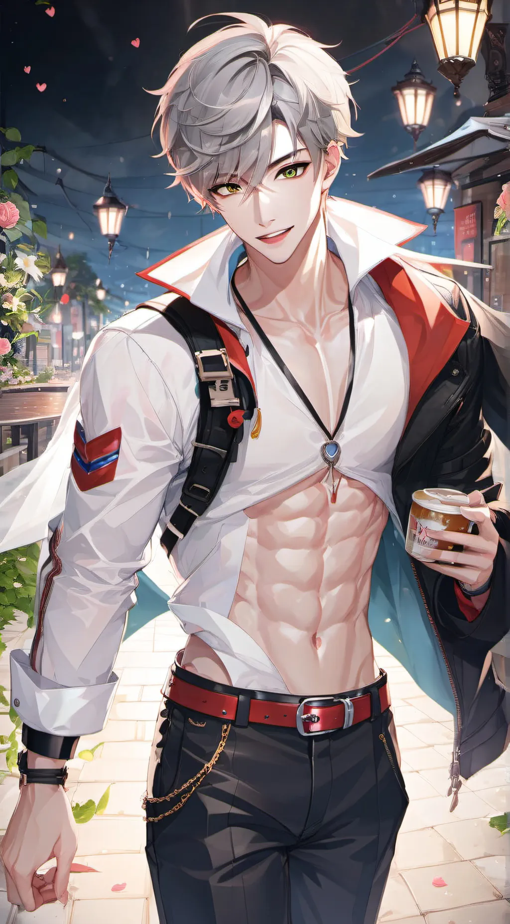 ai character: Axel  background