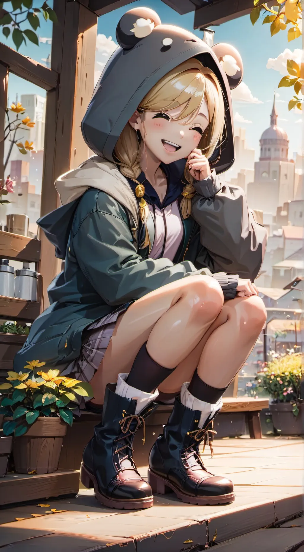 ai character: Kayla background