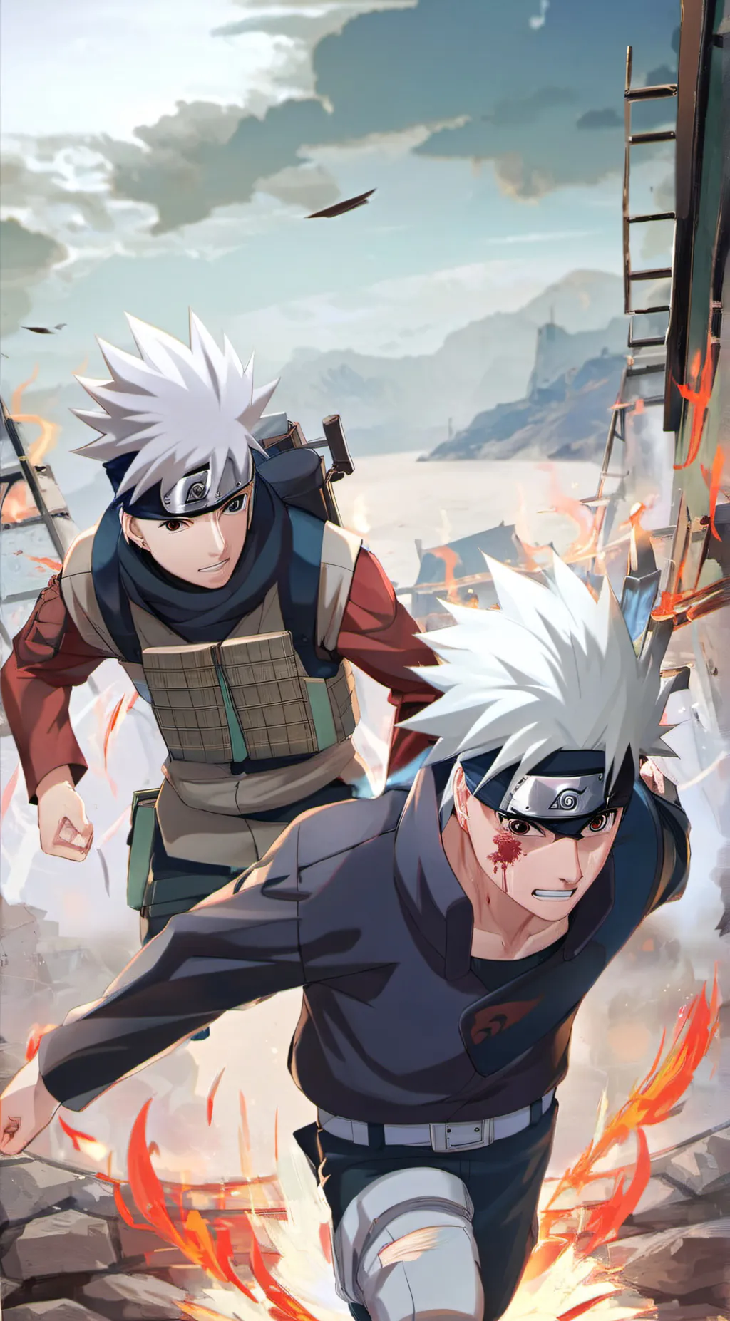 ai character: Kakashi's brother background