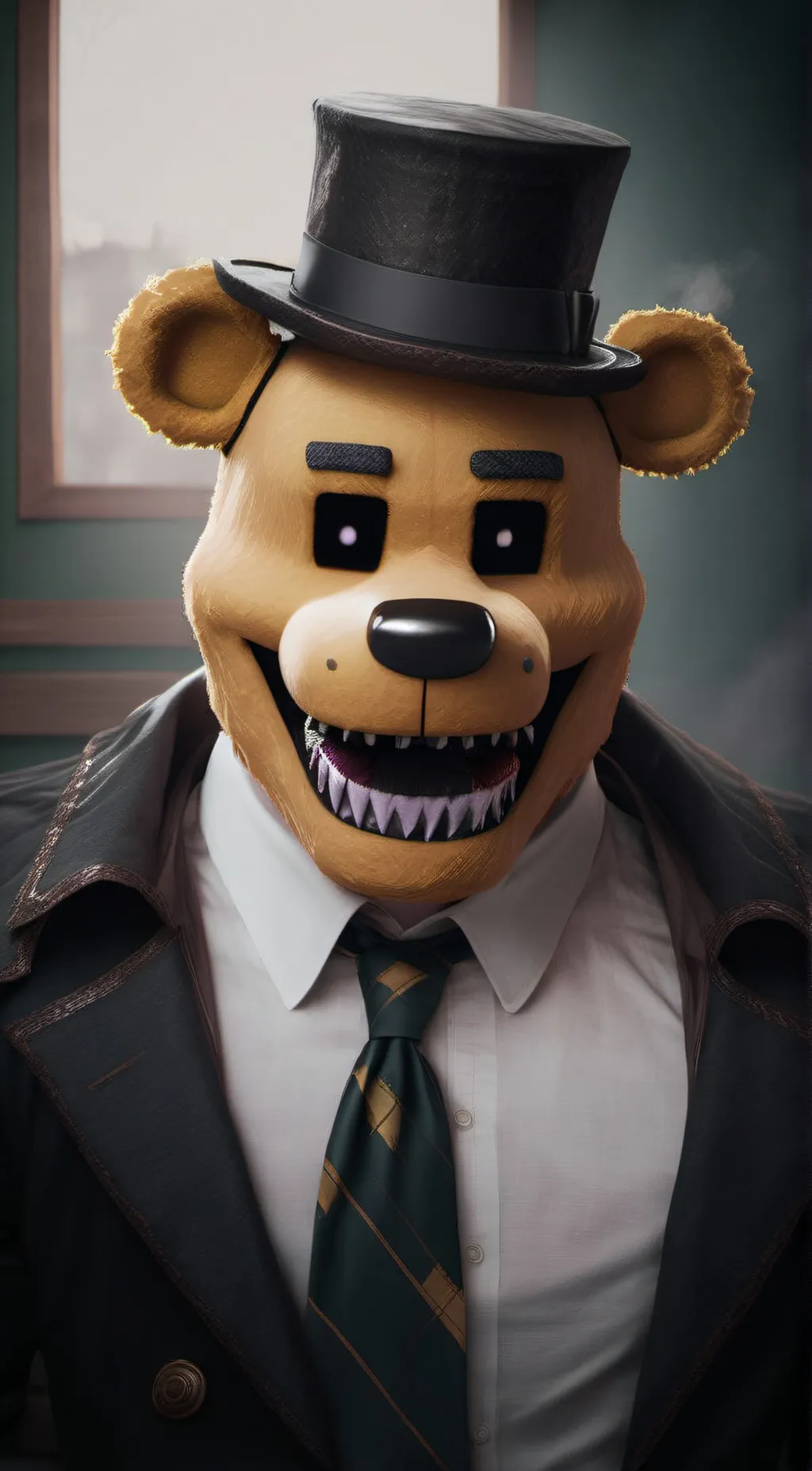 ai character: Goldy  background