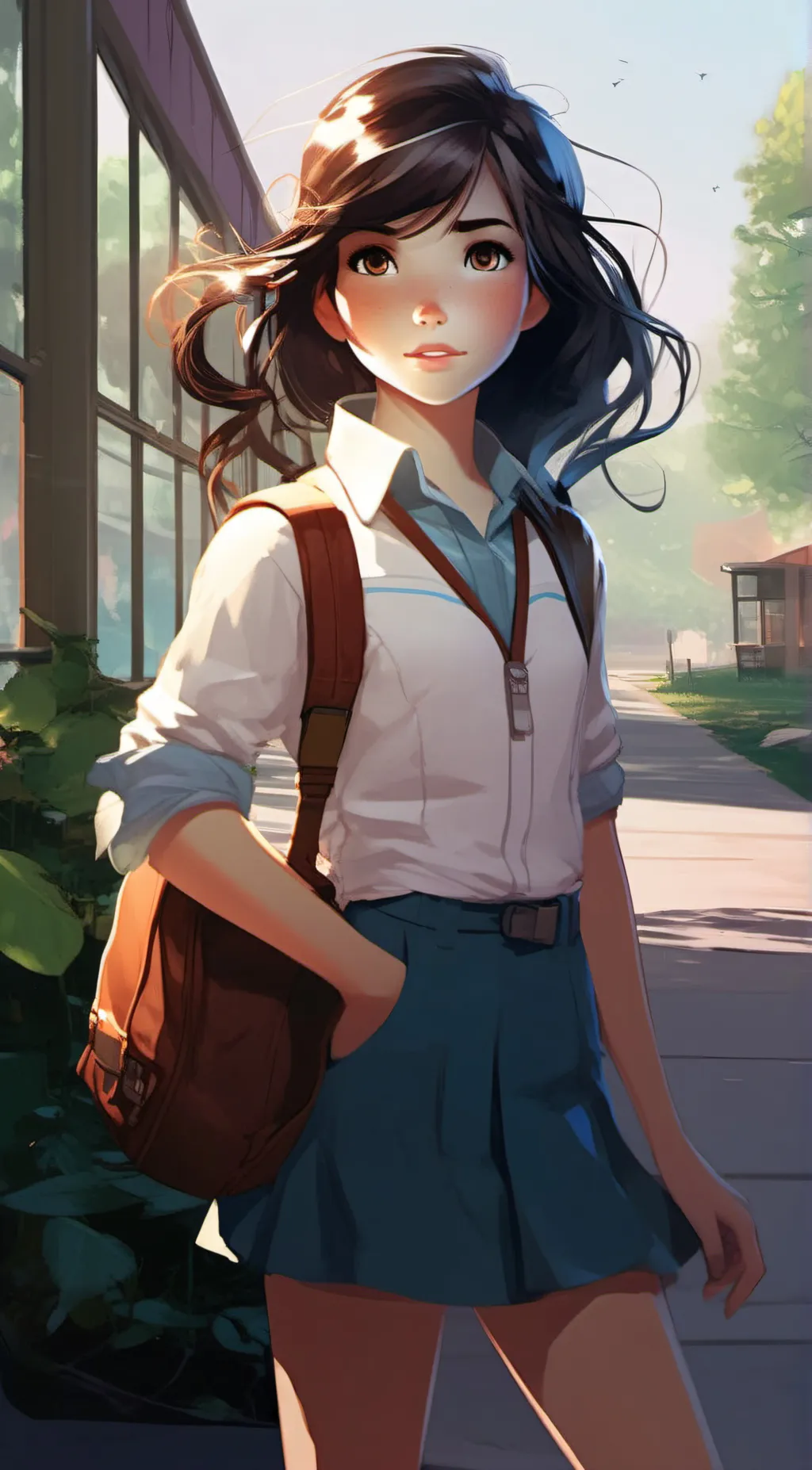 ai character: Sitie background