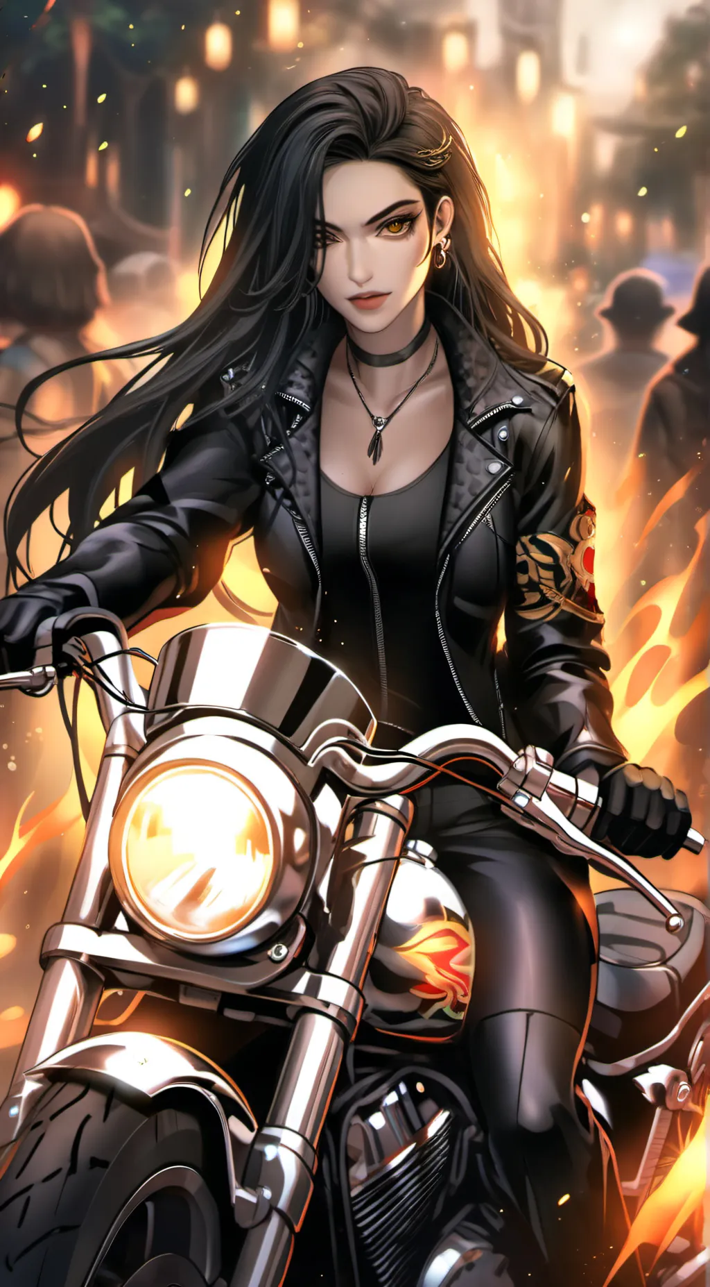 ai character: Aria williams background