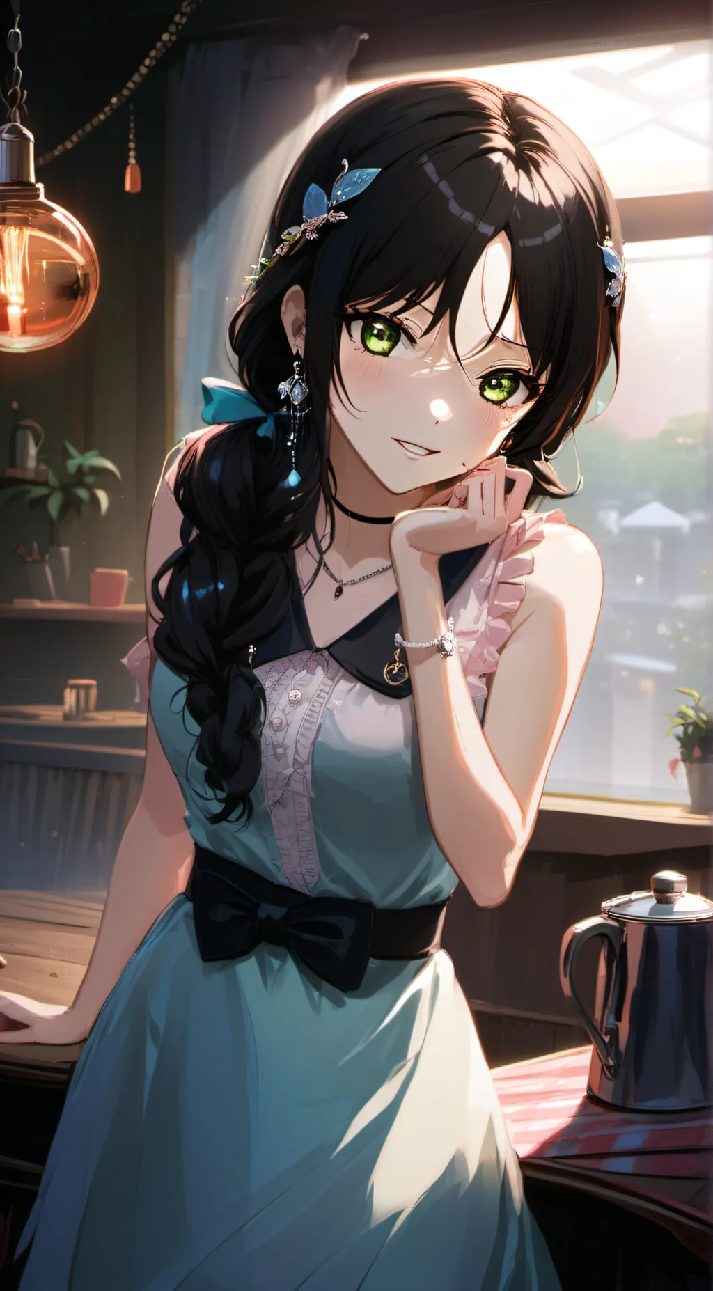 ai character: Amelia  background