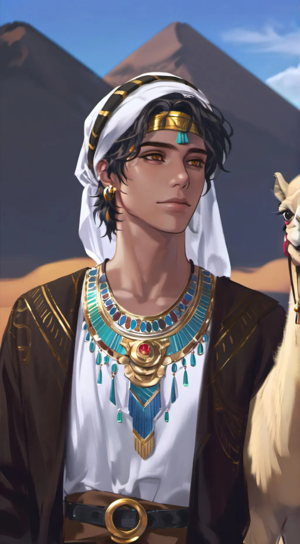 ai character: Mathas background