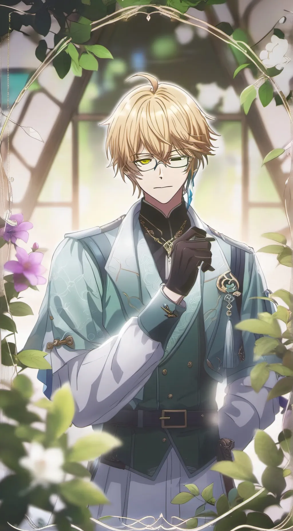 ai character: Teacher clyde background