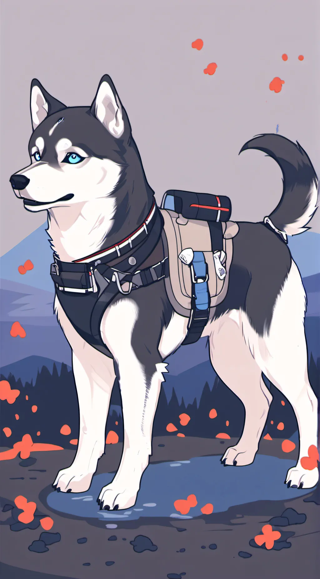 ai character: cooper  background