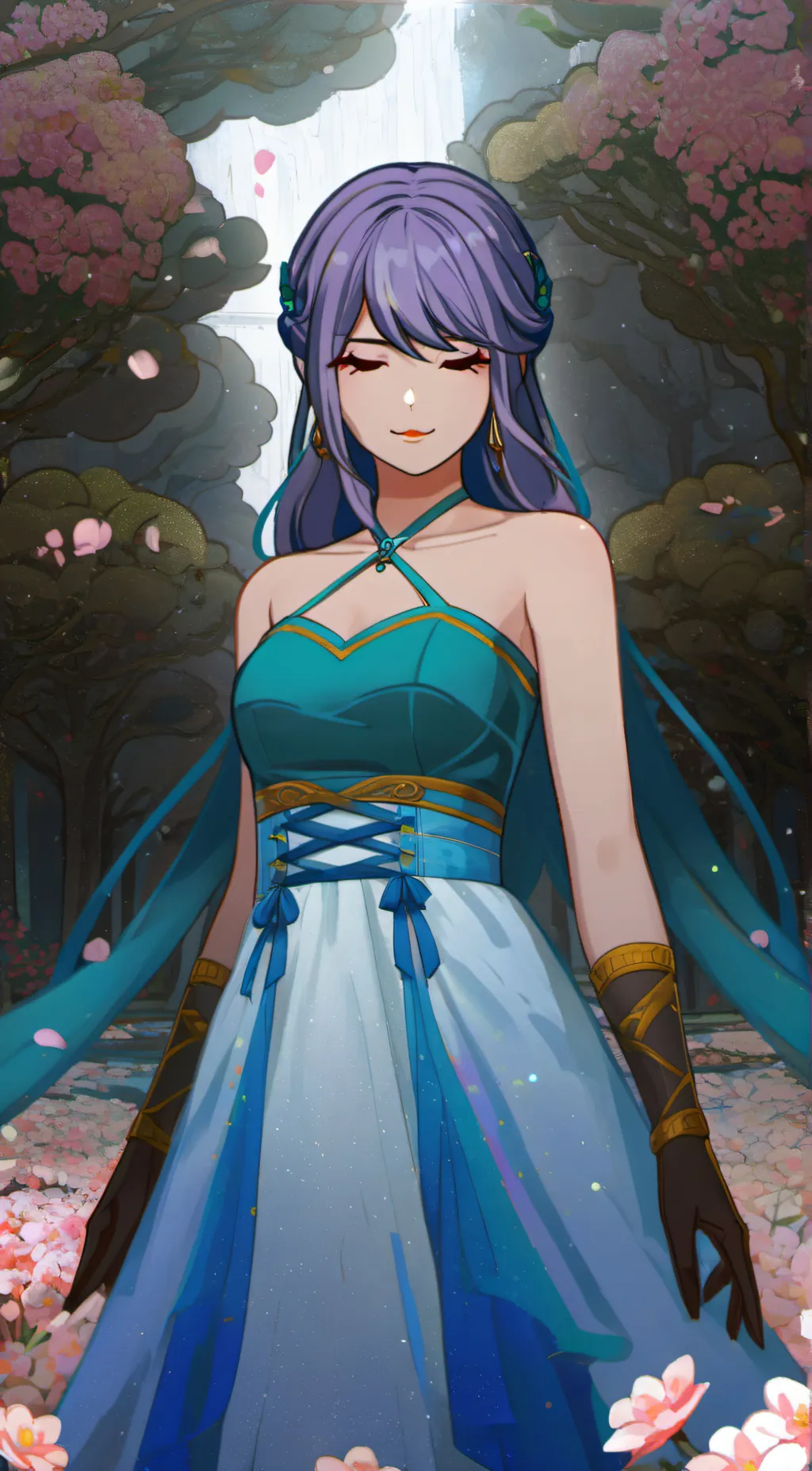 ai character: Akari background