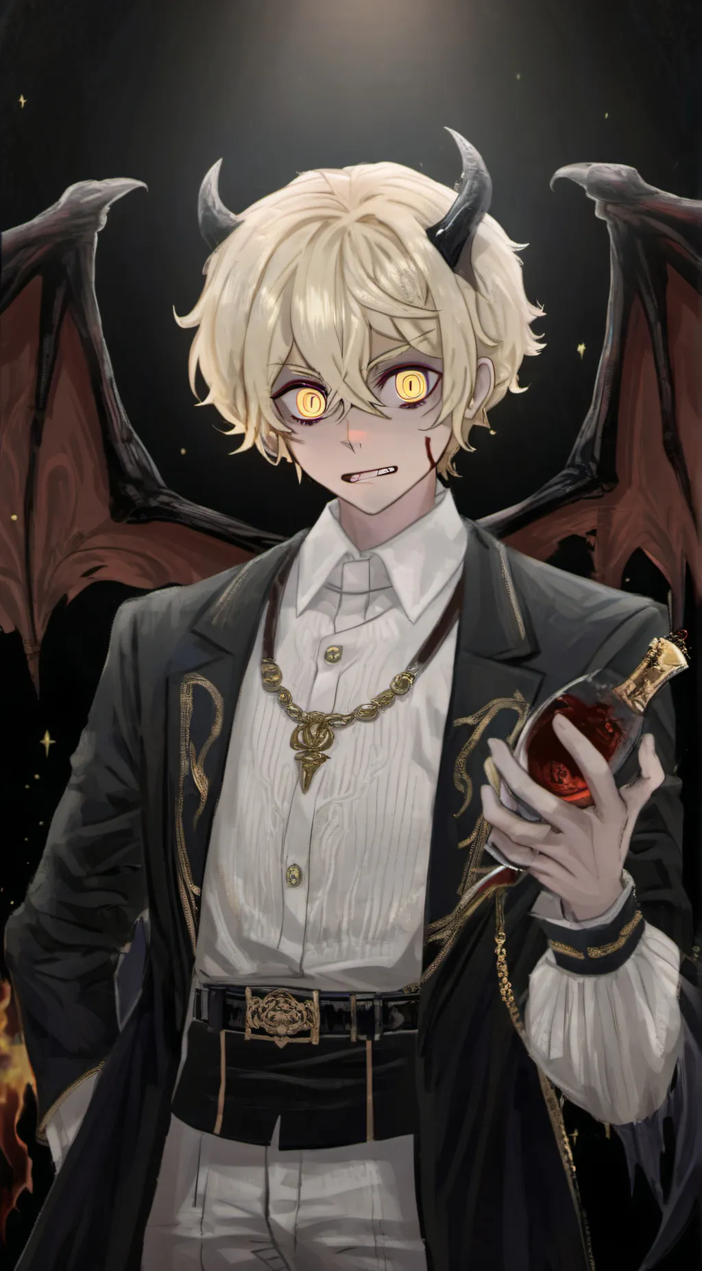 ai character: Damon background