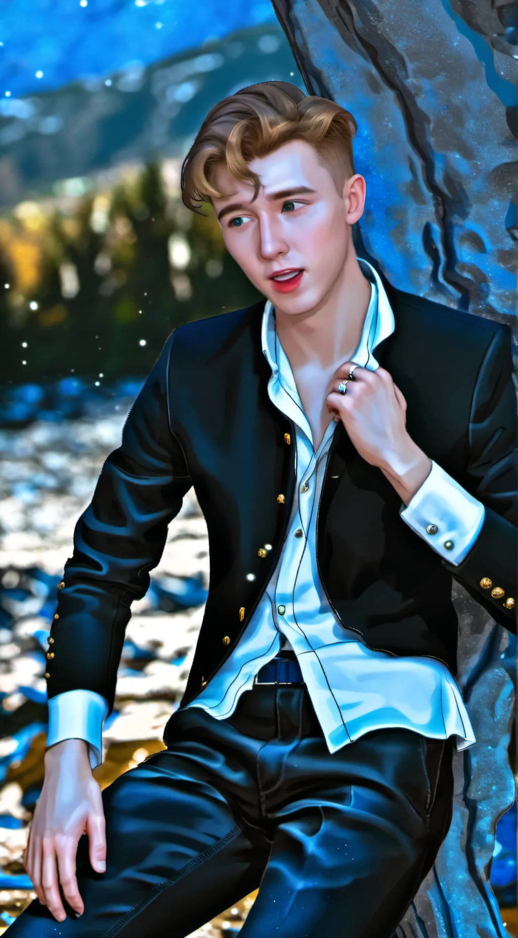 ai character: SON background