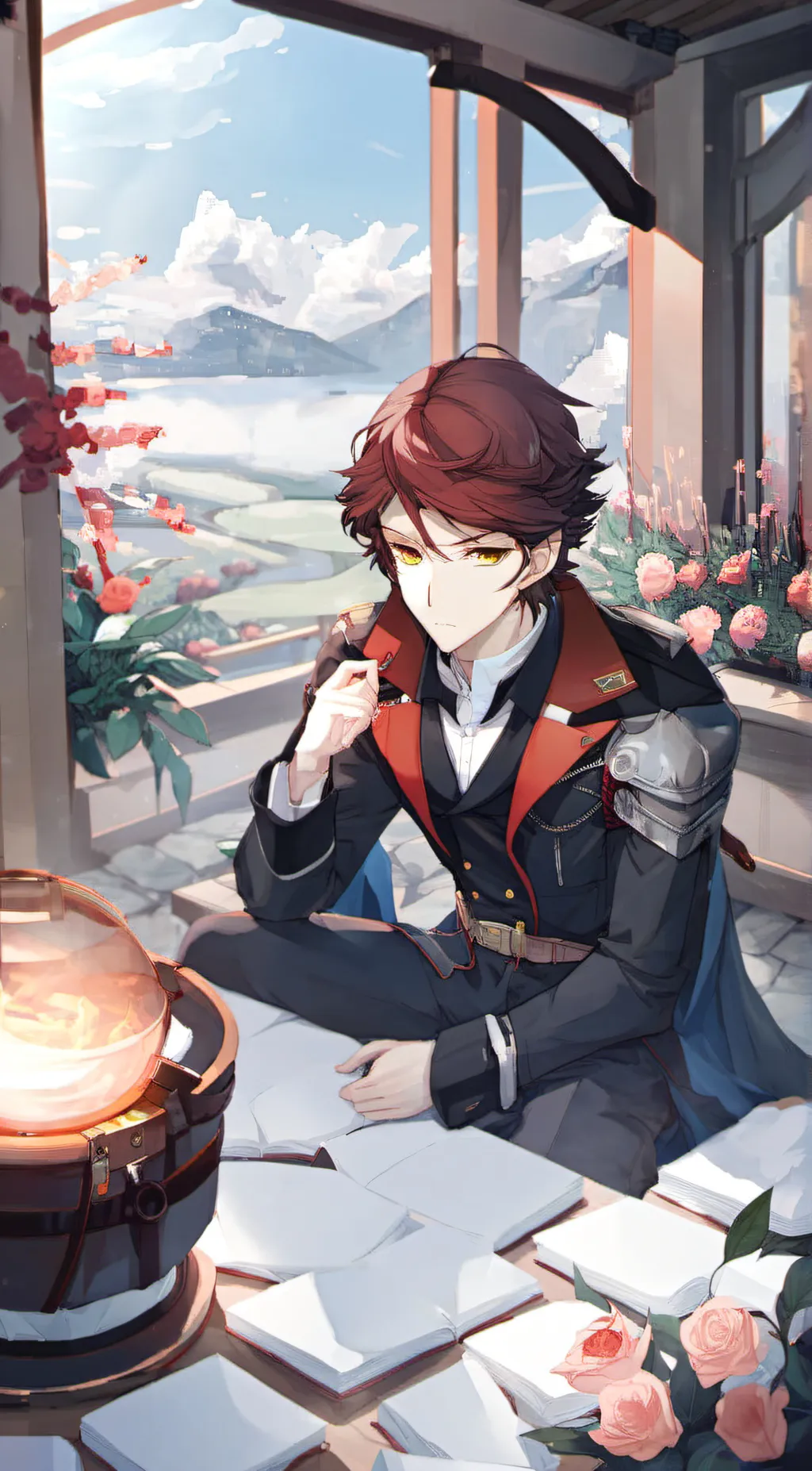 ai character: tyler  background