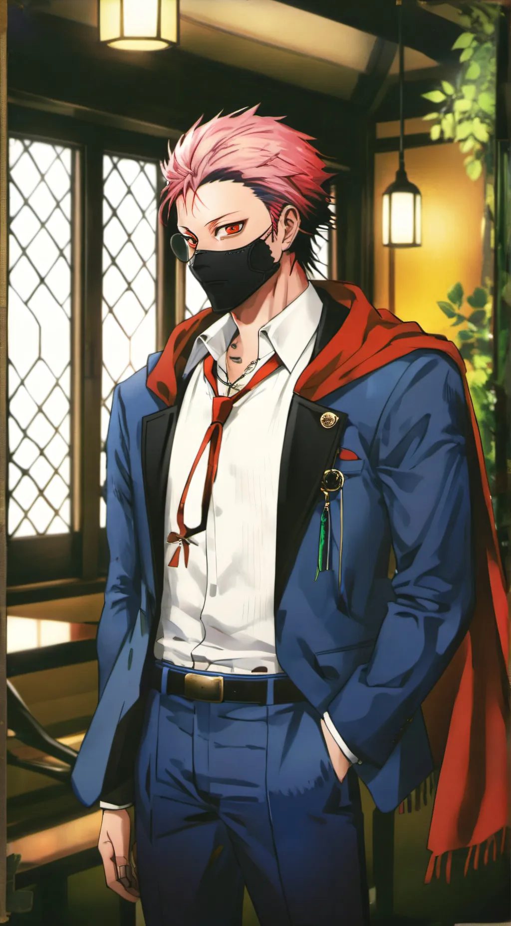 ai character: Yuji Itadori  background