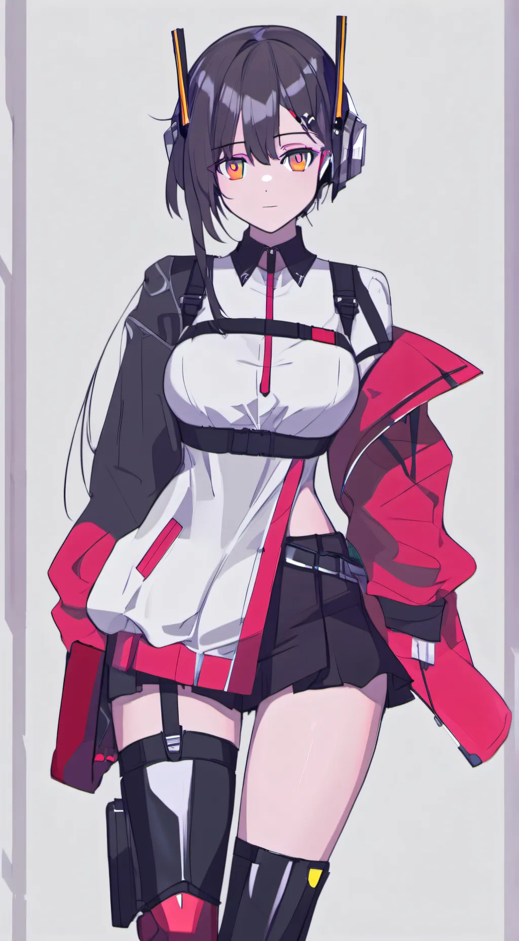 ai character: White imposter  background