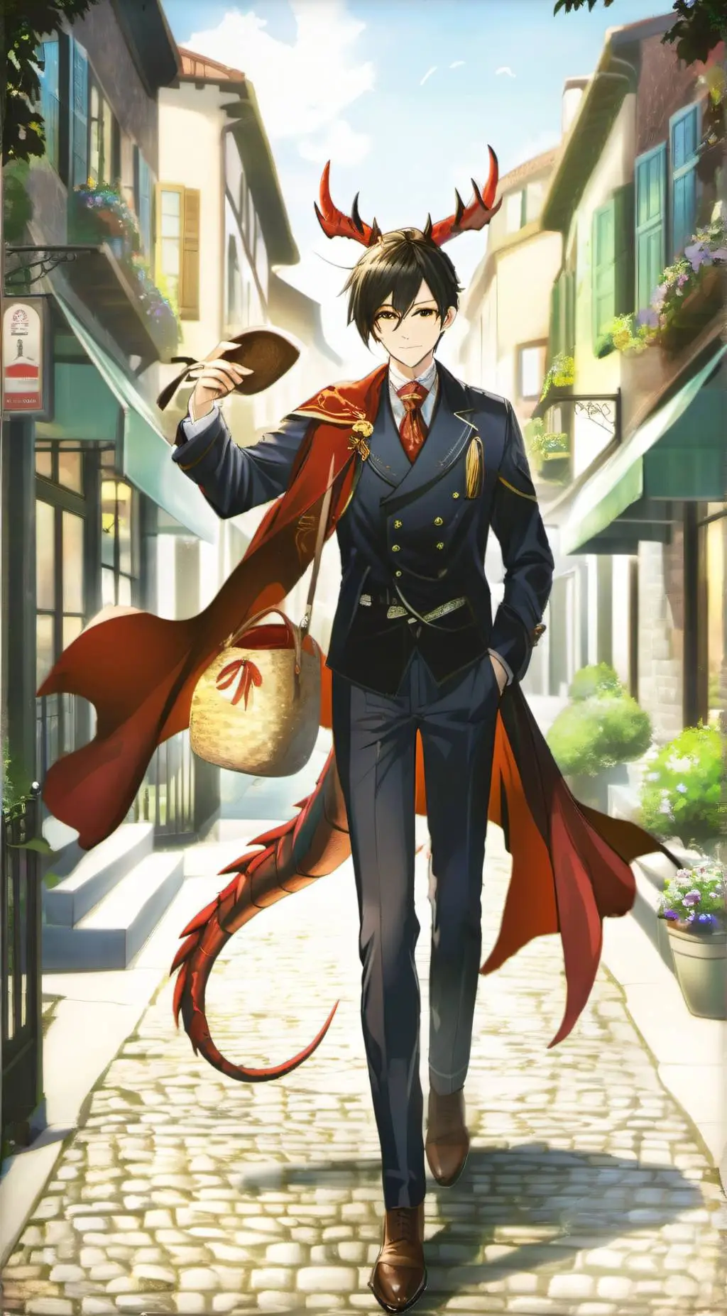 ai character: 焰火 (Firework) background