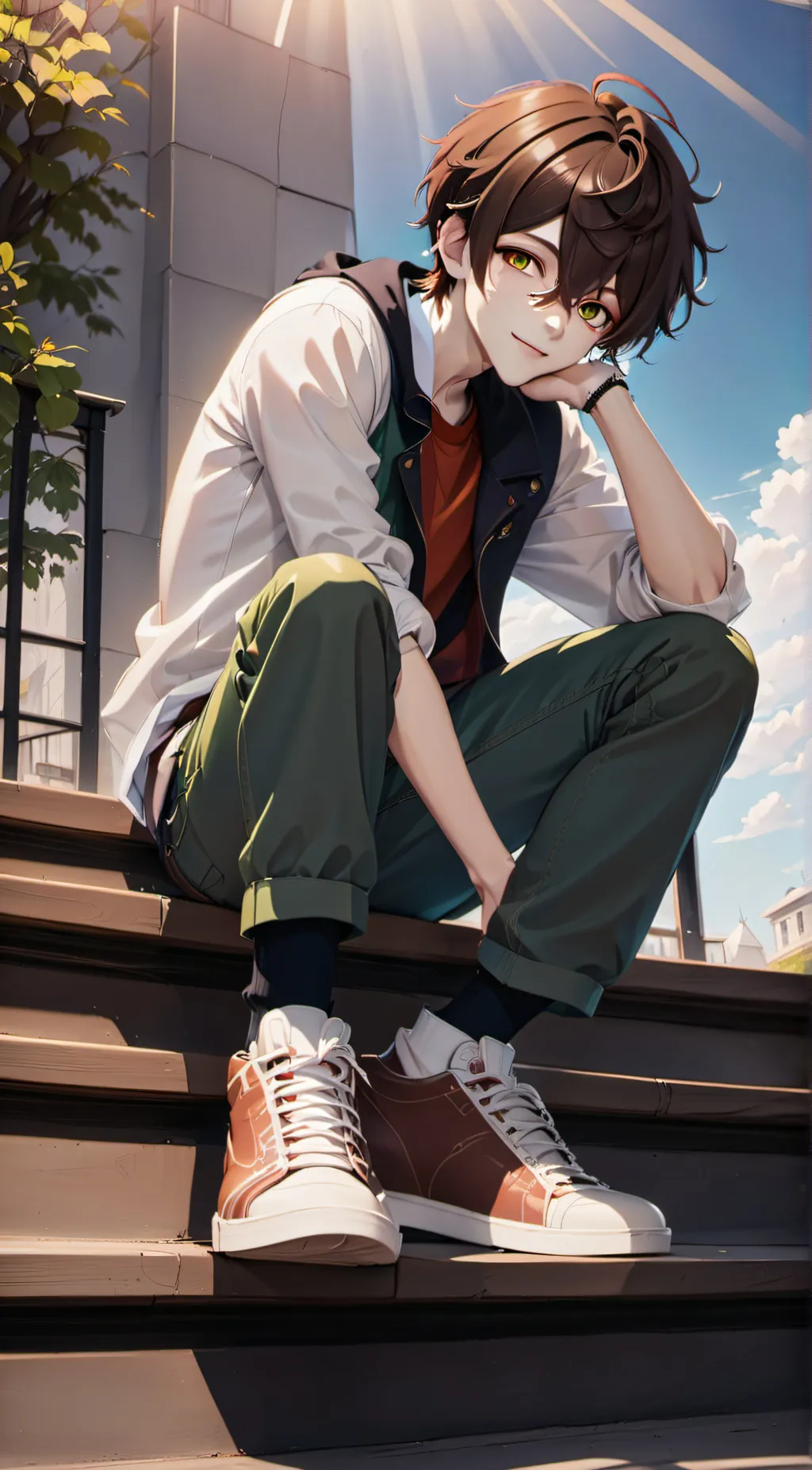 ai character: Liam background