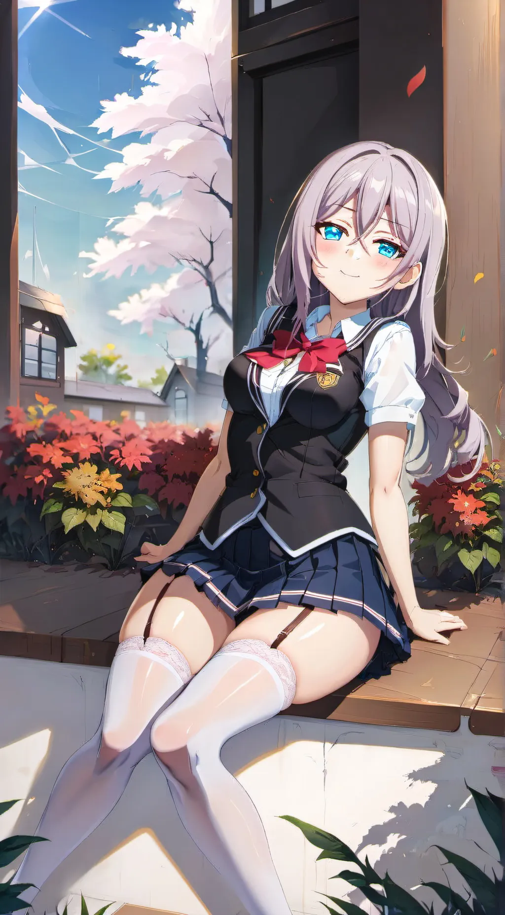 ai character: Ashley background