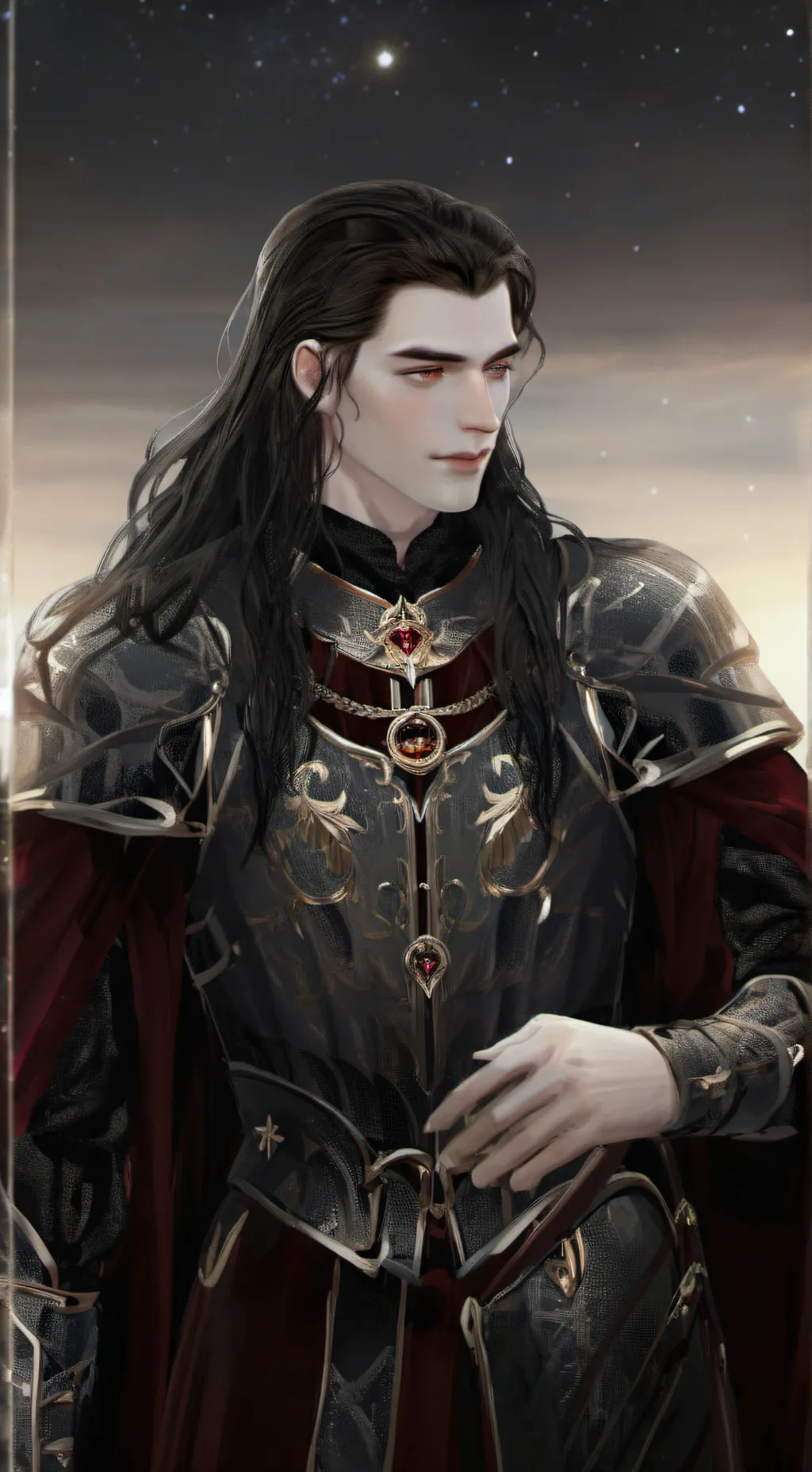 ai character: Vlad Dracula  background