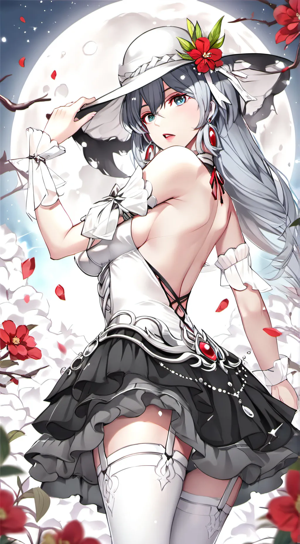 ai character: Luna background