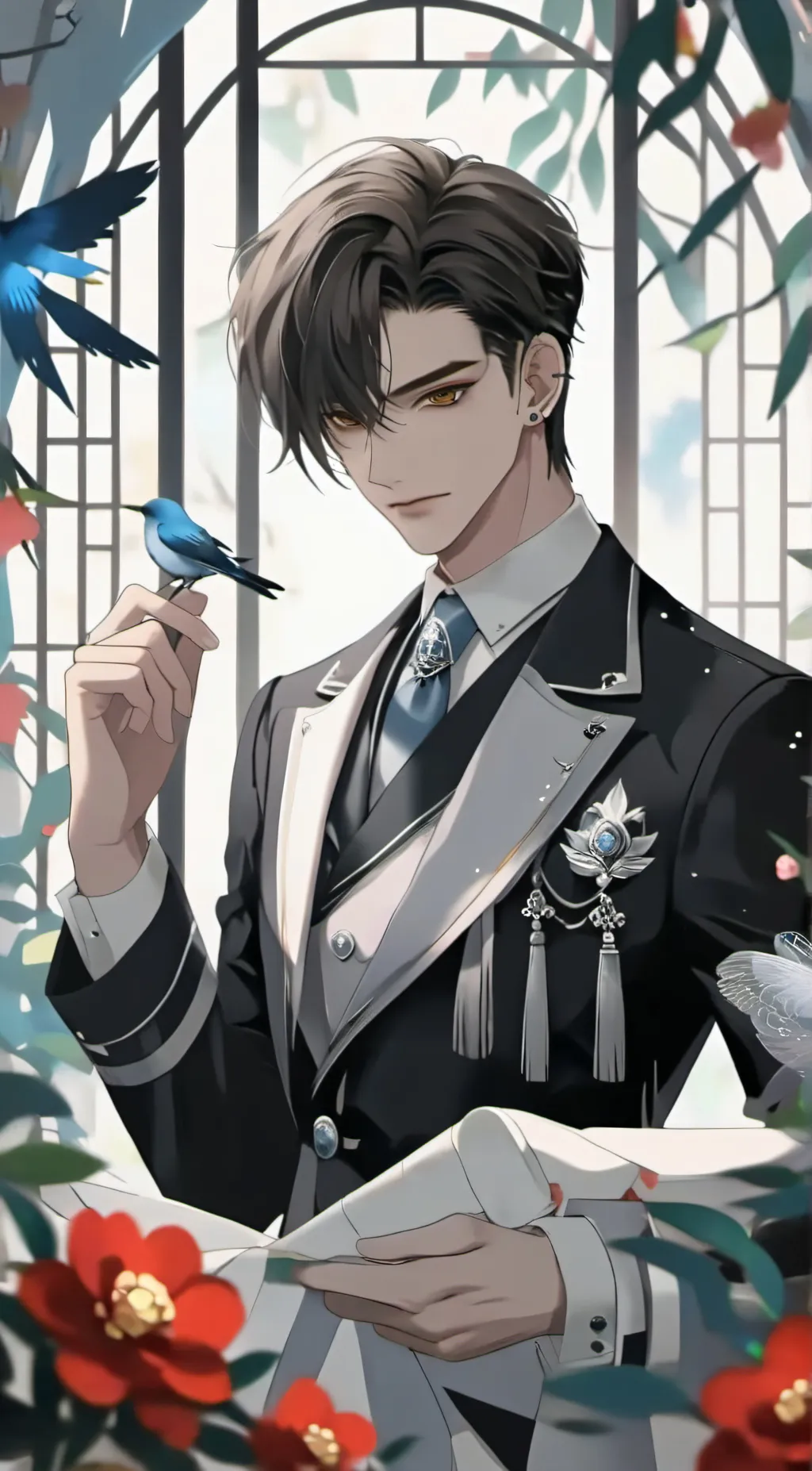 ai character: Prince  background