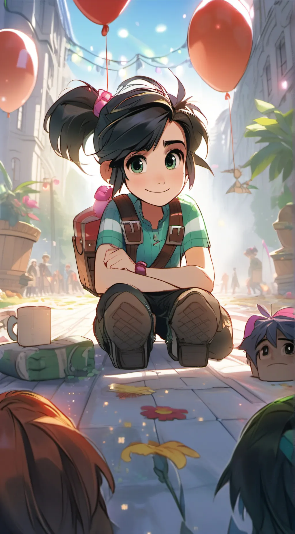 ai character: Wreck-It Ralph background