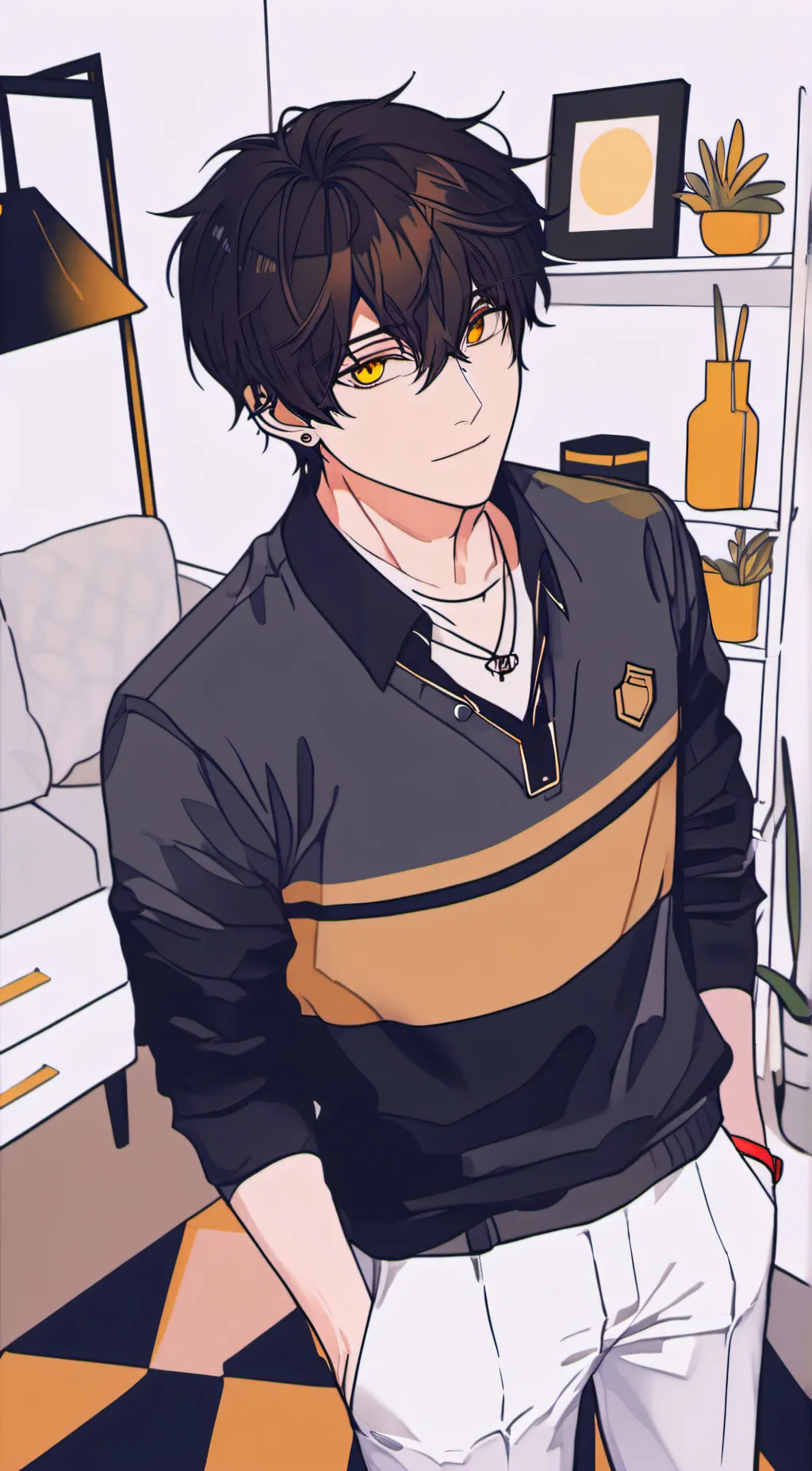 ai character: Axel background