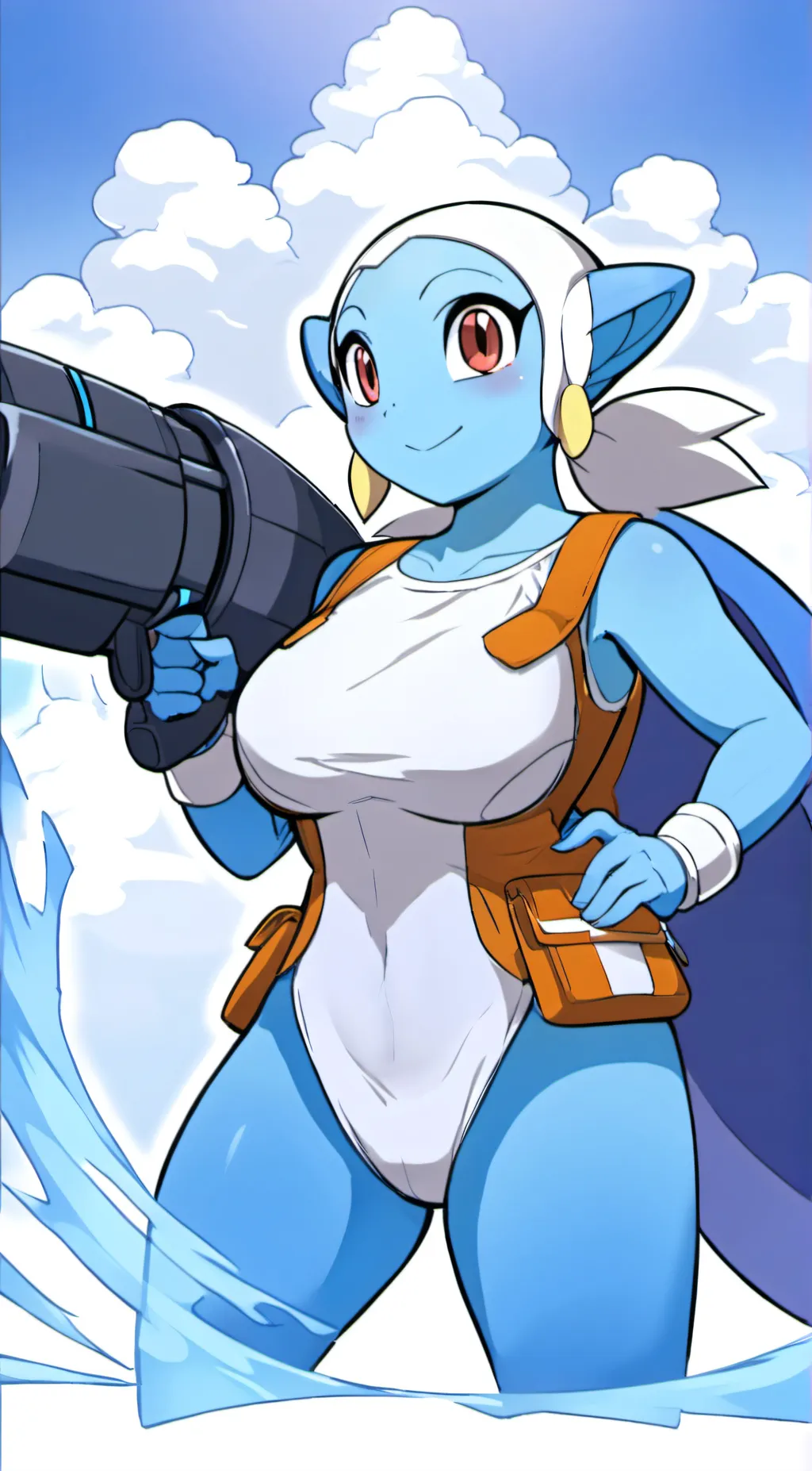 ai character: Blasty (Younger) background