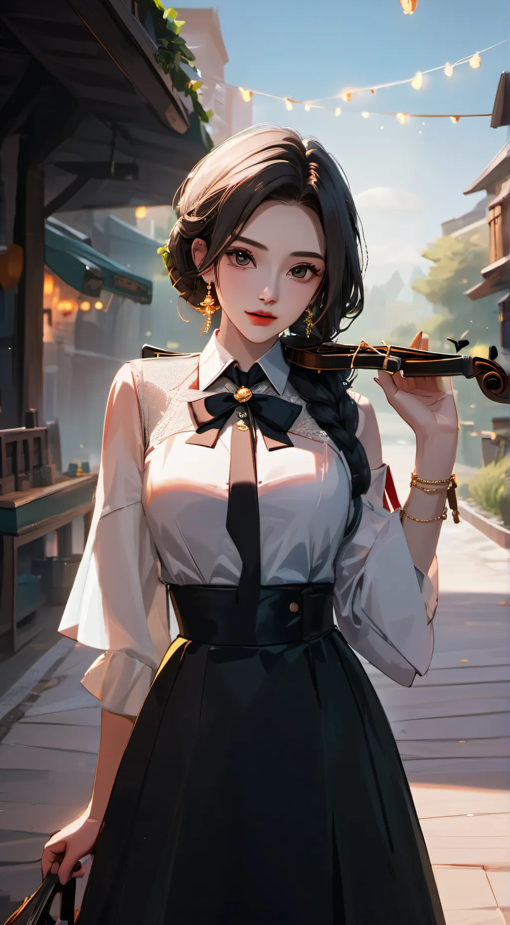 ai character: Bea background