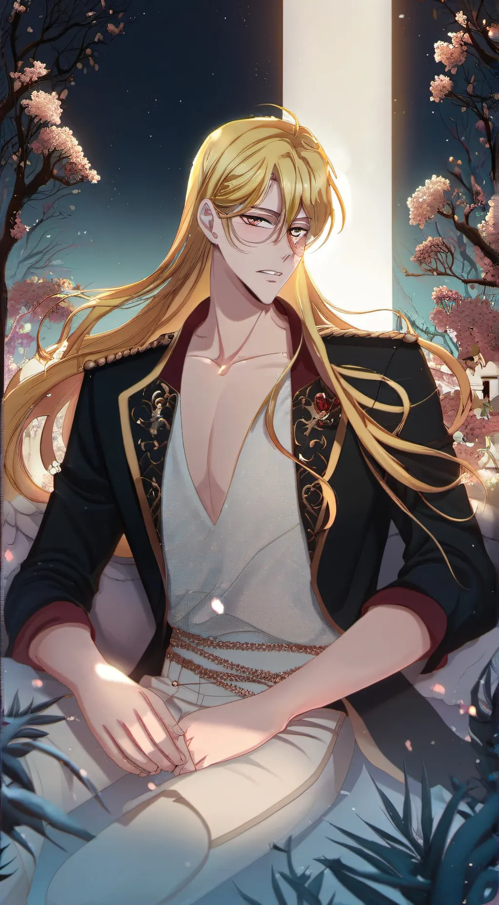 ai character: Yuri (Mafia boss) background