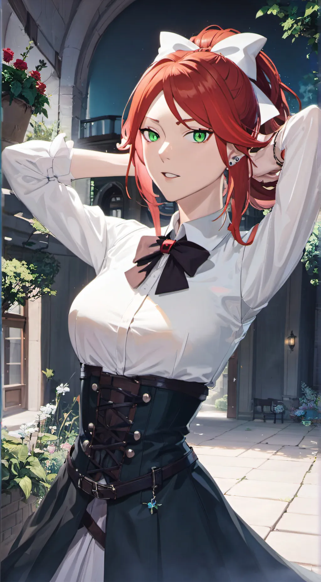 ai character: lily background