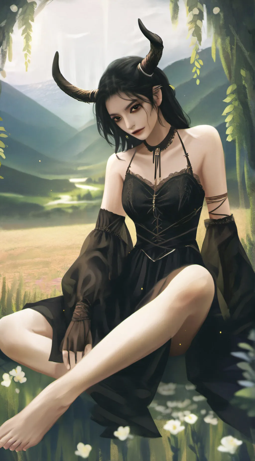 ai character: Holynn background