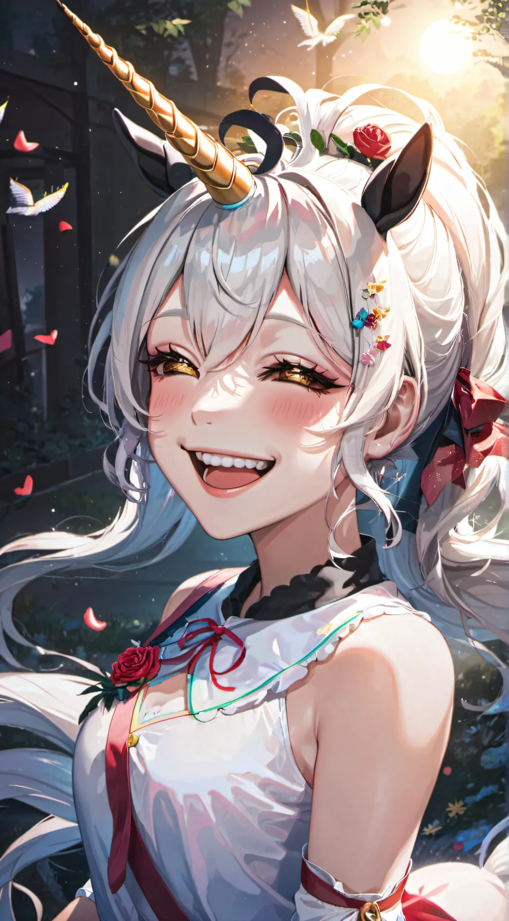 ai character: crafty corn background